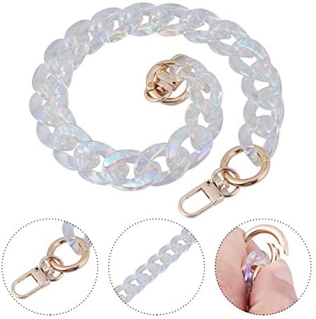 Clear Acrylic Purse Strap