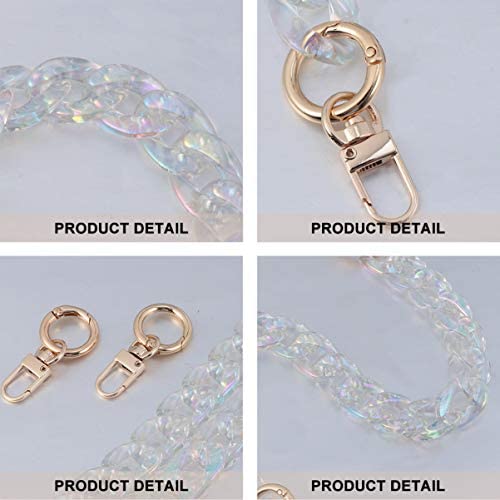 Clear Acrylic Purse Strap