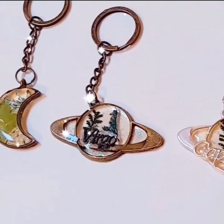 Zodiac Keychains