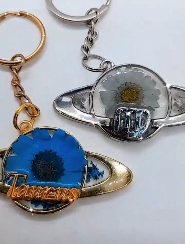 Zodiac Keychains
